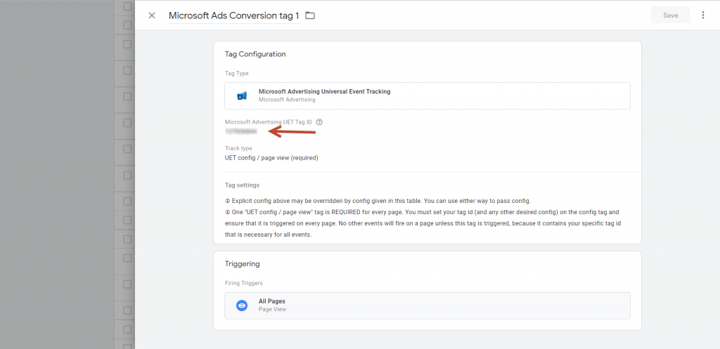 Setup conversion tracking for Microsoft Advertising using Google Tag Manager 5 image 139