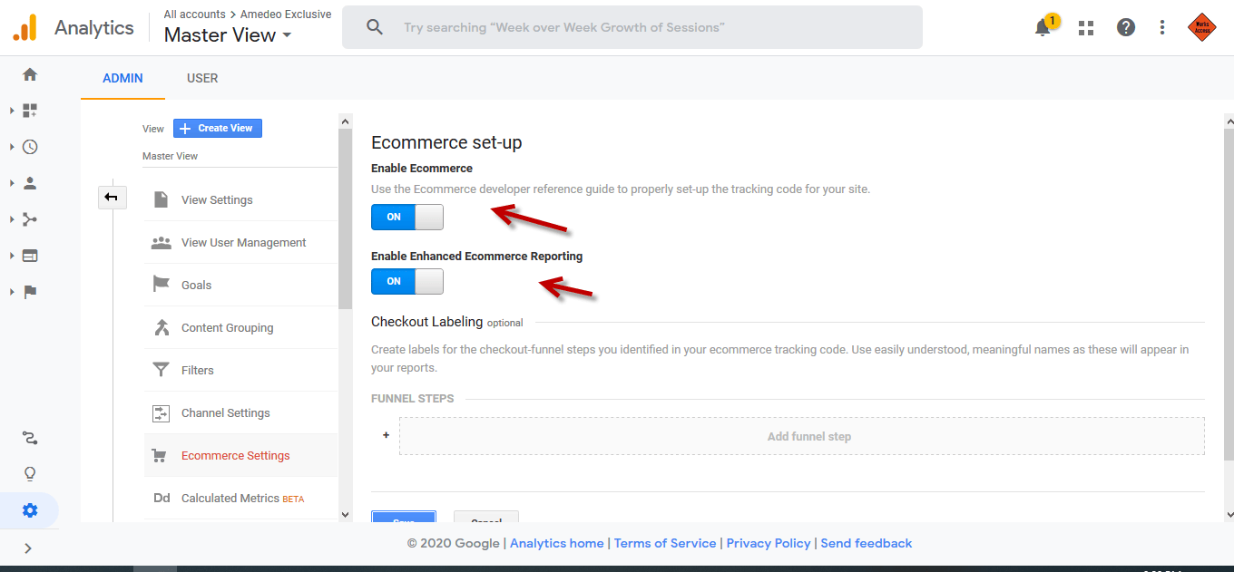Setting up Google analytics for Ecommerce tracking 25 word image 148