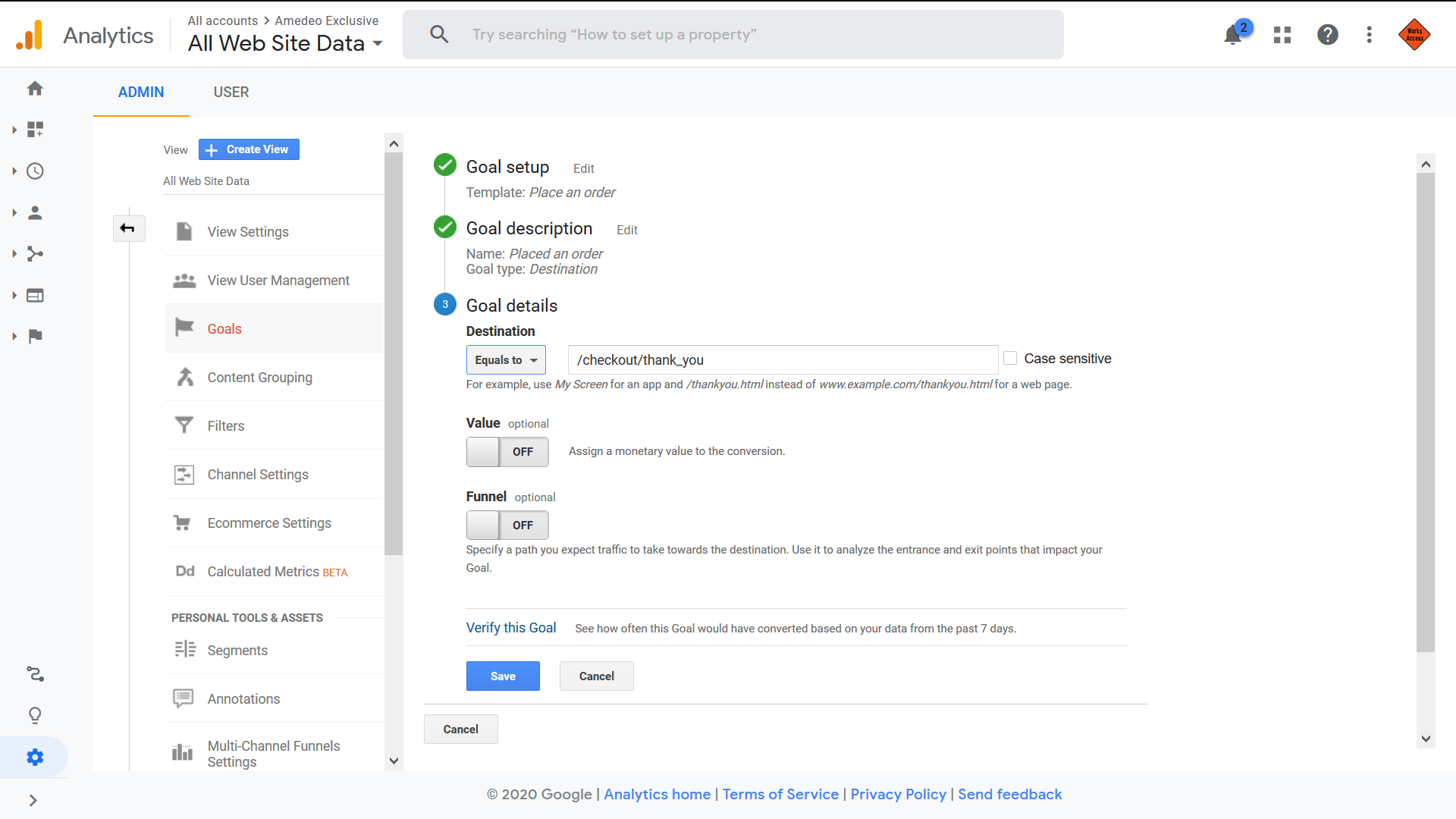 Setting up Google analytics for Ecommerce tracking 31 word image 154