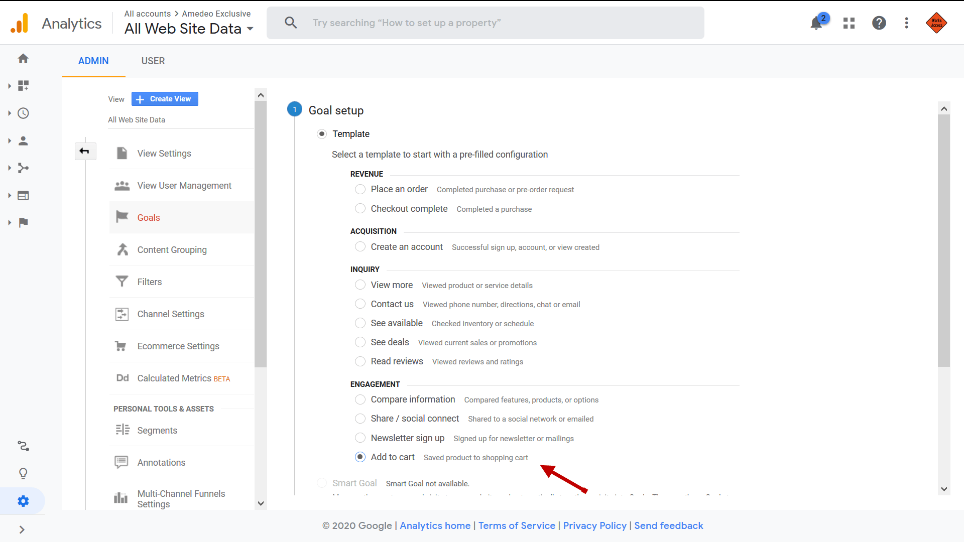 Setting up Google analytics for Ecommerce tracking 32 word image 155