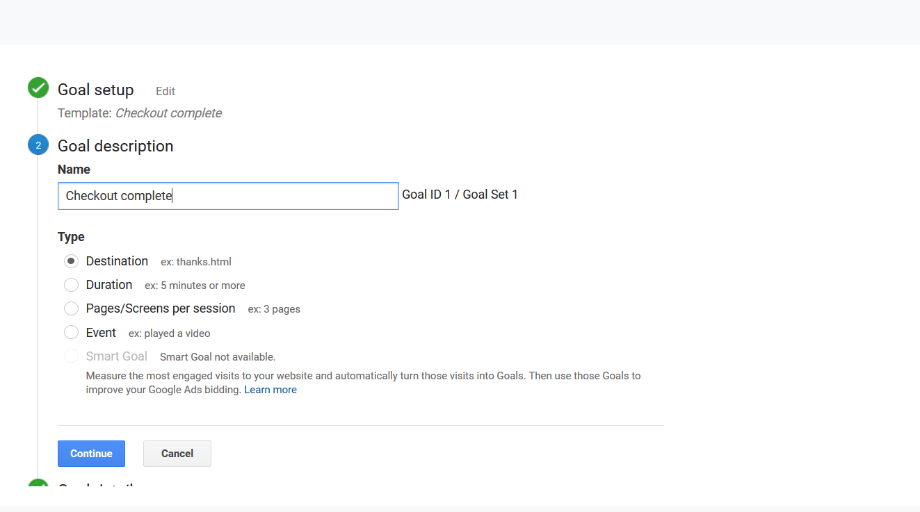 Setting up Google analytics for Ecommerce tracking 39 word image 162