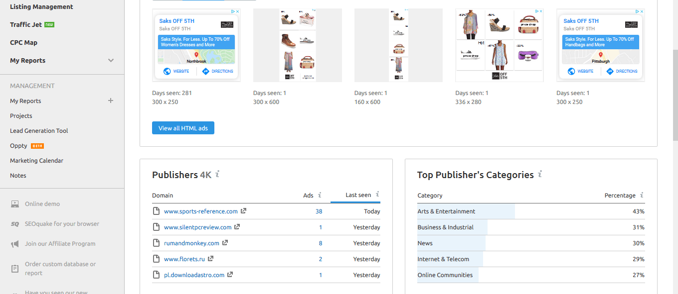 Competitor Google Ads