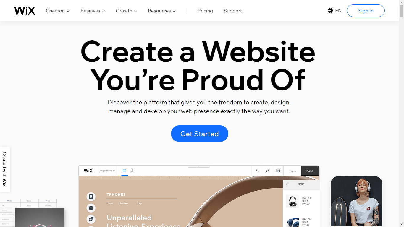 Website builders