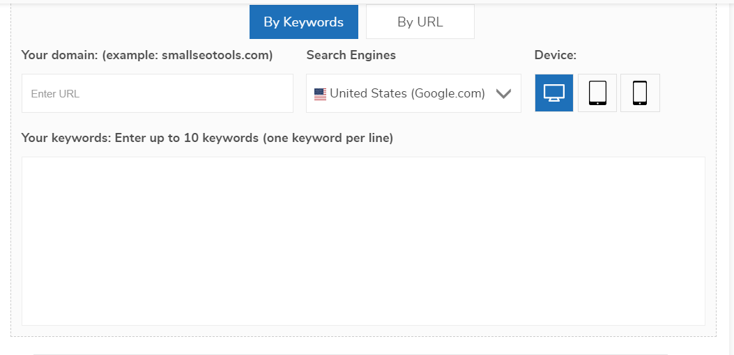 checking google keyword rank