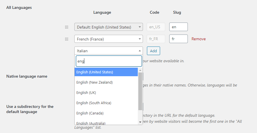 WordPress Multilingual Plugins