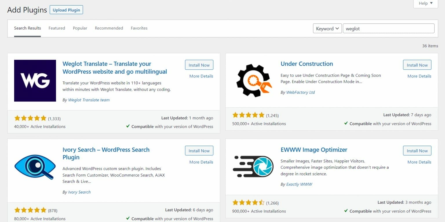 WordPress Multilingual Plugins